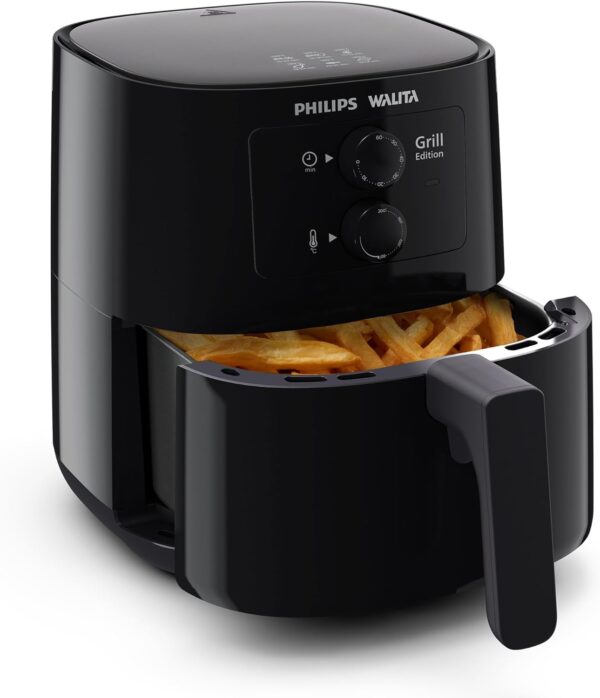 Fritadeira Airfryer Série 3000 Grill Edition Philips Walita com 4.1L de capacidade Preta 1400W 110v - HD9202/91 - Image 5