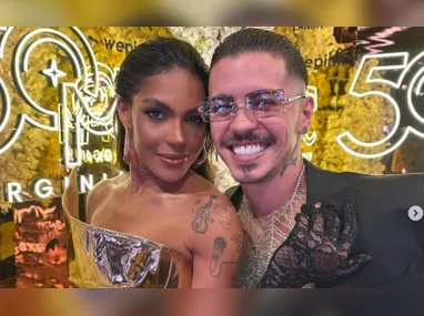 Imagem ilustrativa da imagem Biel surpreende Tays Reis e pede ela em casamento durante show