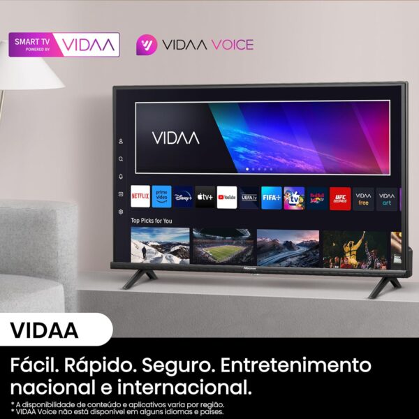 Hisense Smart TV FHD 40" Polegadas 40A4N com DTS Virtual X, Game e Sports Mode, Controle por Voz, Share to TV e Compatível com Alexa - Image 12