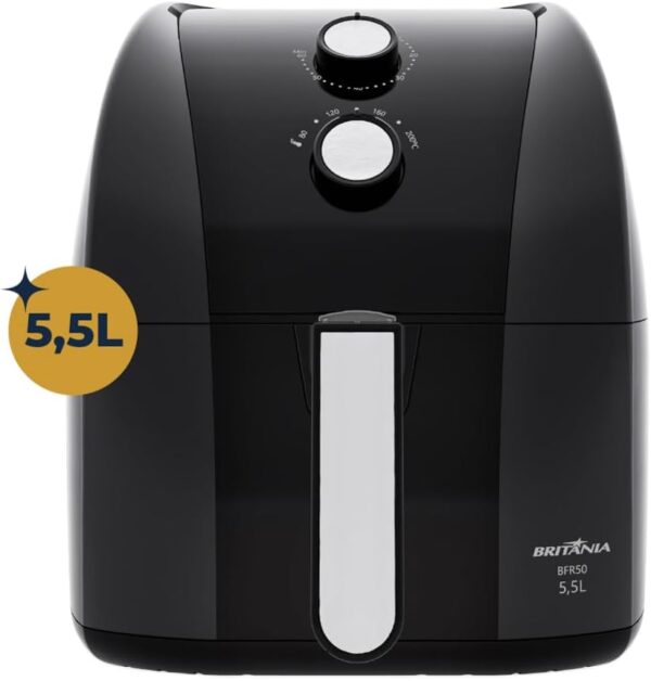 Fritadeira Air Fryer Britânia 5,5L 1500W BFR50 Redstone 220V - Image 2