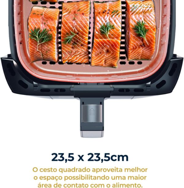 Fritadeira Air Fryer Britânia 5,5L 1500W BFR50 Redstone 220V - Image 10