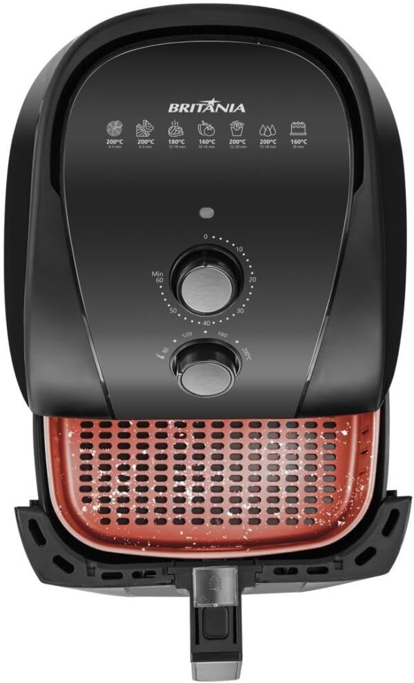 Fritadeira Air Fryer Britânia 5,5L 1500W BFR50 Redstone 220V - Image 12