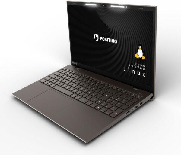 Notebook Positivo Vision i15 Lumina Bar Intel Core i3 11ª gen 8GB RAM 512GB SSD, Tela 15 Polegadas Full HD Antirreflexo, Linux - Cinza - Image 11