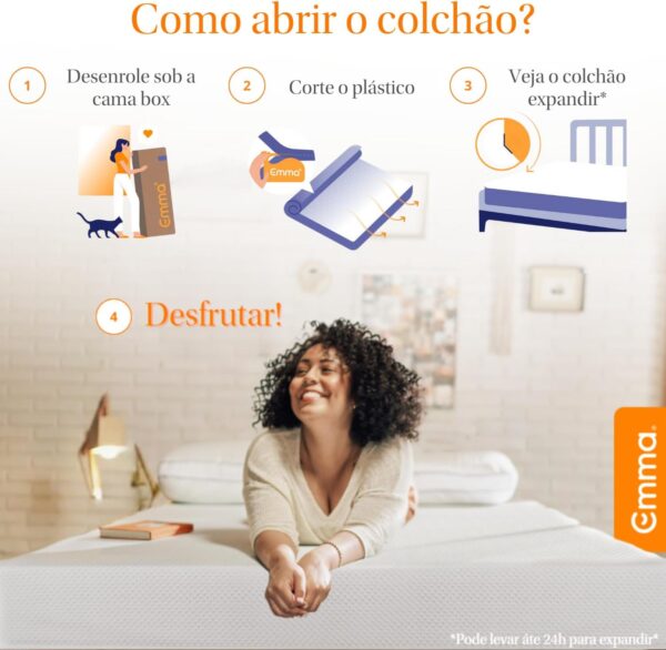 Colchão Casal Emma One Light - Firme e Ortopédico com máxima durabilidade - Image 7