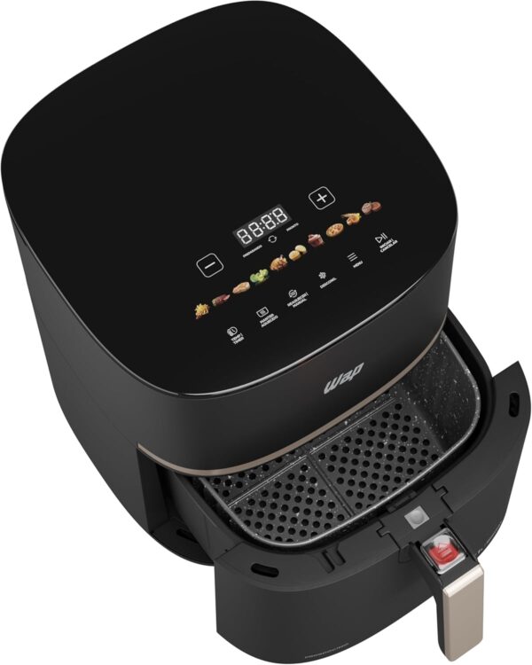 WAP Fritadeira Elétrica Air Fryer MEGA FAMILY DIGITAL 7,1 Litros, Revestimento Antiaderente, 16A 1700W 220V - Image 9