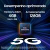 Celular Samsung Galaxy M15 5G, 6.000mAh, Câmera Tripla até 50MP, 128GB (Azul Escuro) - Image 8