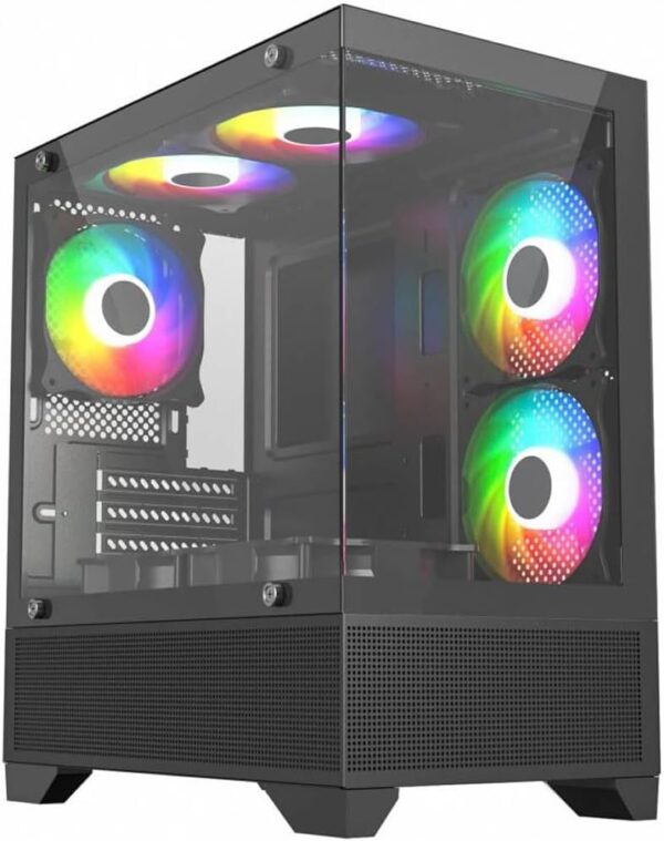 PC Gamer Live Ryzen 5 5500, 16GB RAM RGB, NVME M.2 500GB, RTX 3050 6GB, Gabinete com 4 Ventoinhas RGB - Image 6