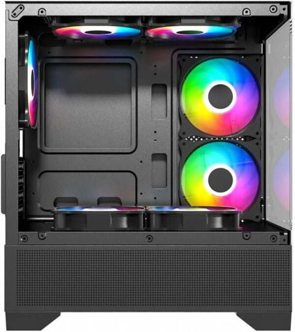 PC Gamer Live Ryzen 5 5500, 16GB RAM RGB, NVME M.2 500GB, RTX 3050 6GB, Gabinete com 4 Ventoinhas RGB - Image 7