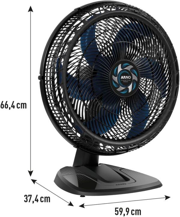 Arno VB50 Force Breeze Xtreme - Ventilador de Mesa Desmontável, 127V, 50cm - Image 7