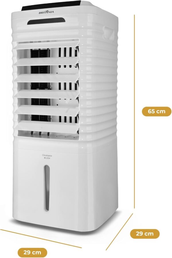 Climatizador Britânia 4 em 1 Autonomia de 26h BCL05A 127V - Image 12