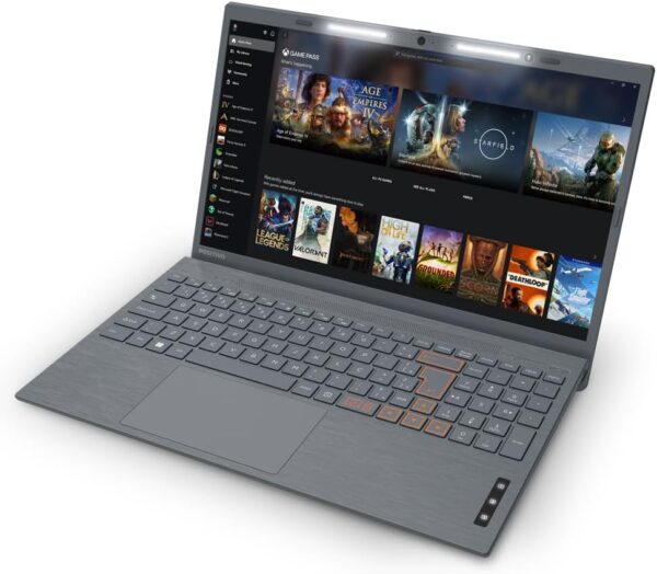 Notebook Positivo Vision C15 Lumina Bar Celeron 8GB 128GB eMMC, Tela 15 polegadas HD Antirreflexo, Windows 11, Tecla Link, Cinza – 2 ANOS DE GARANTIA - Image 3