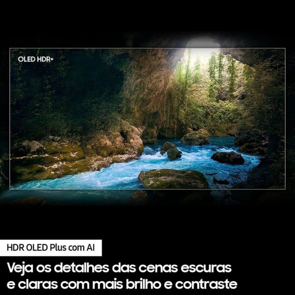 Samsung Smart TV 55" OLED 4K 55S90D - Processador com AI, Painel até 144hz - Image 6