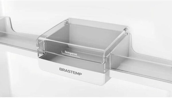 Geladeira Frost Free Brastemp Duplex 375L Cor Inox BRM44HK 127V - Image 7