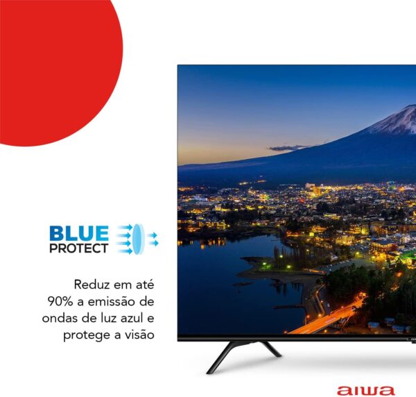 SmartTV Aiwa 55” Android, 4K, Borda Ultrafina, Dolby Vision & Atmos - AWS-TV-55-BL-01 TV 55" ANDROID - BORDA INFINITA AWS-TV-55-BL-01 BIVOLT - Image 4