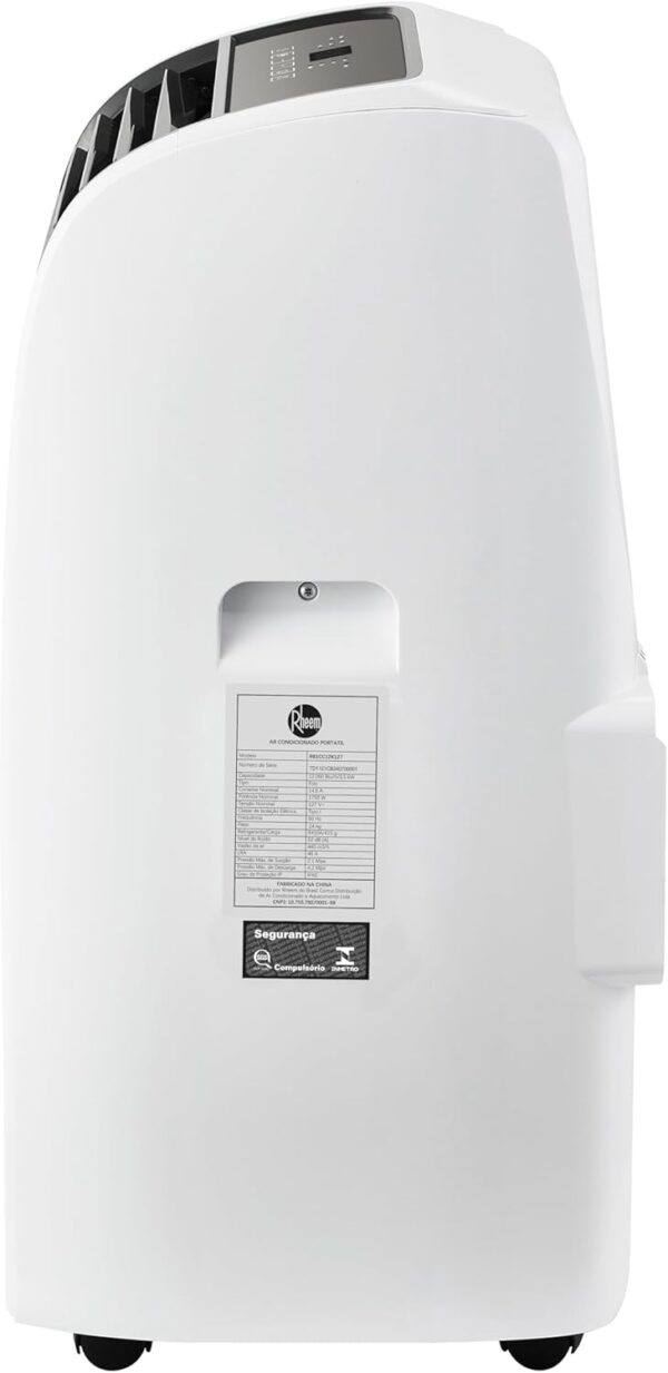 Ar-Condicionado Portátil Rheem 12000BTUs Frio 220V - Image 5