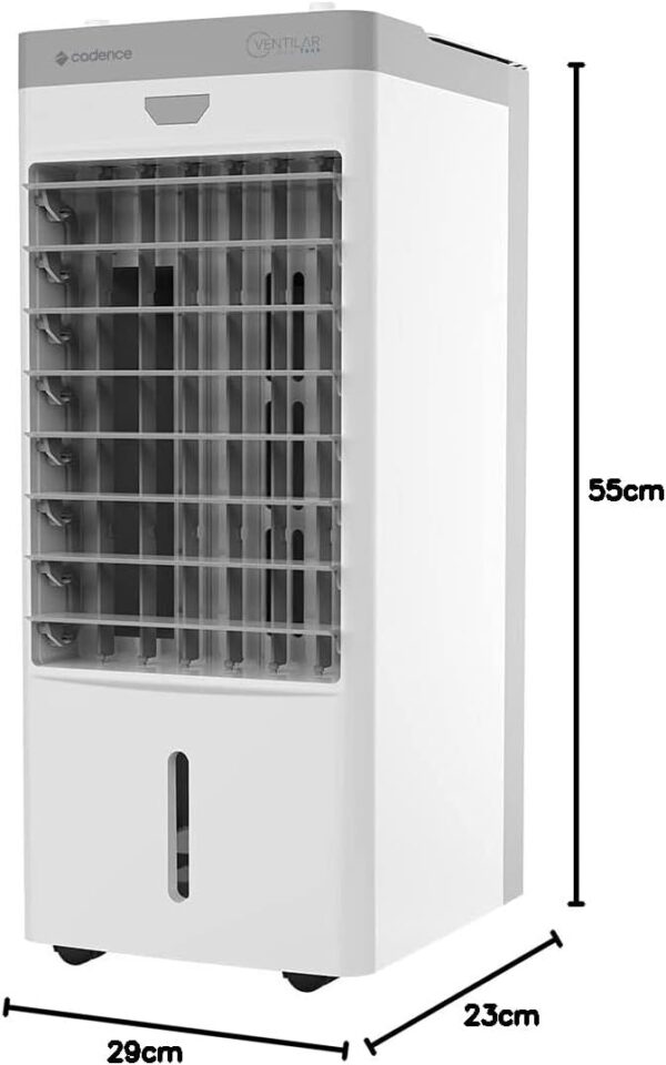 Climatizador de Ar Cadence Ventilar Duo Tank, 5,7L, 65W, Branco, 110V, CLI306 - Image 7