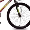 Colli, Bicicleta Cazelle Allegra City, Aro Comum 24, Aço Carbono,Tamanho 14, Quadro Rebaixado, Freios V-Break, Com Descanso Lateral e Cestão, Vinho Garnet - Imagem 4