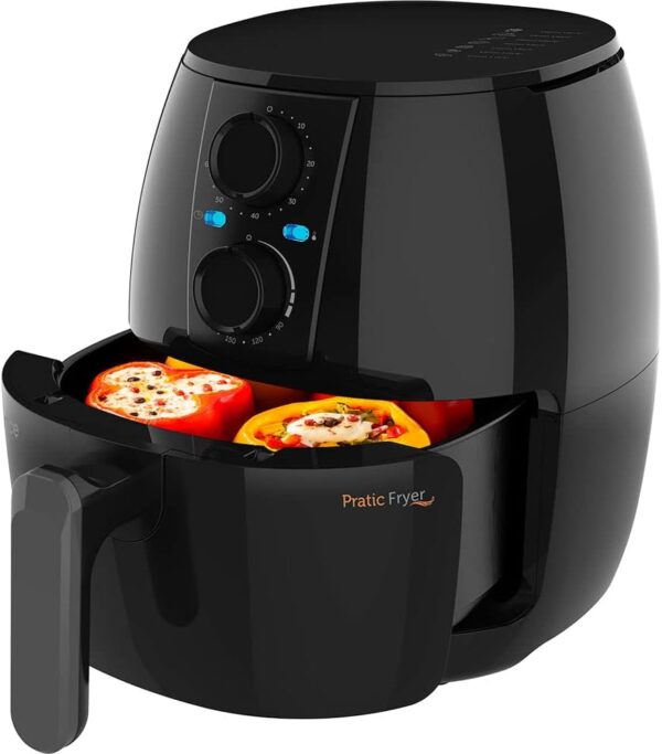 Fritadeira Sem Óleo Cadence Pratic Fryer, 3L, Preta, 220V, FRT515 - Image 2