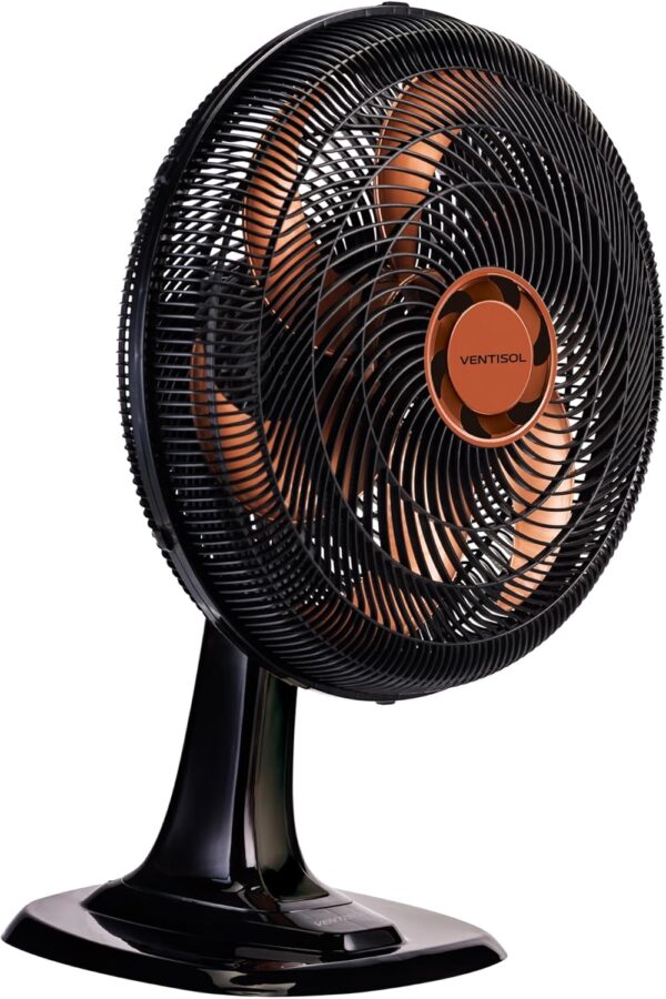 Ventisol Ventilador de Mesa Oscilante, Turbo, Bronze, 40cm, 127V - Image 5