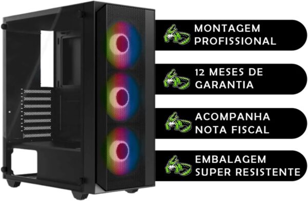 PC Gamer Alligator Shop Intel Core i5 3470, Radeon RX 550 4GB, Memoria 16GB DDR3, SSD 240GB - Image 4