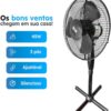 Ventilador 110v de pedestal potente e ajustável para sua casa silencioso e elegante moderno e útil - Image 4