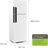 Geladeira Consul Frost Free Duplex 386 litros com Altura Flex cor branca CRM44AB 110V - Image 10
