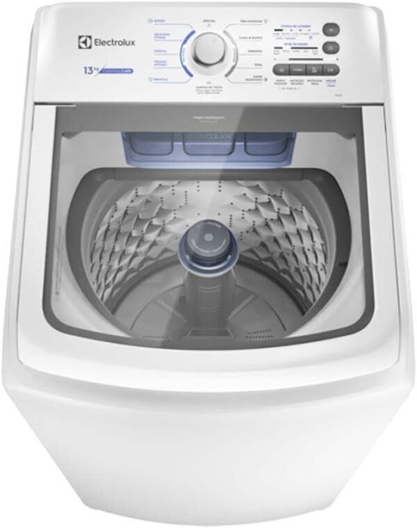 Máquina de Lavar Electrolux 13kg Branca Essential Care com Cesto Inox e Jet&Clean (LED13) 110v - Image 4