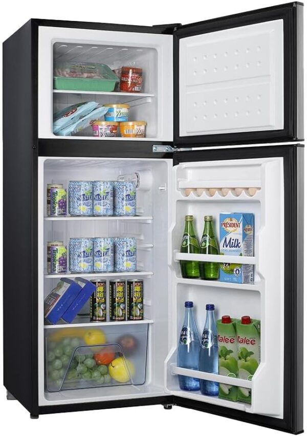 Geladeira Refrigerador HQ Defrost 310 Litros Preto/Inox HQ-310RDF 220V - Image 2