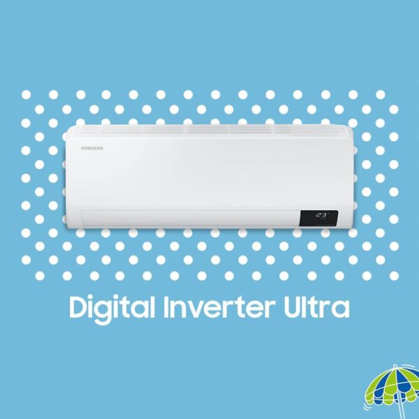 Ar-condicionado Split Samsung Digital Inverter Ultra 12.000 BTUs Frio Branco (220V) Branco - Image 2