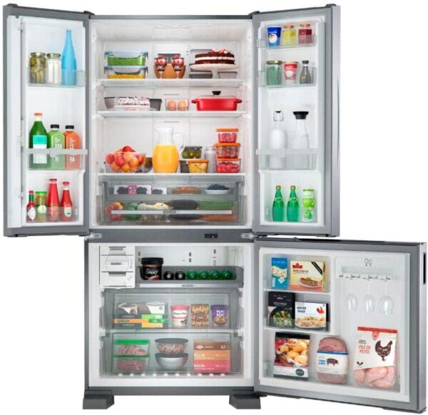 Geladeira Brastemp French Door Frost Free A+++ 554l Inox Bro85ak - 127v - Image 2