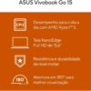 Notebook ASUS Vivobook Go 15 E1504FA AMD Ryzen 5 7520U 8GB Ram 1TB SSD Linux KeepOS Tela 15,6"" FHD Black - NJ1289 - Image 2