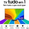 Samsung Smart TV 55" QLED 4K 55Q65D - Tecnologia de Pontos Quânticos, Design AirSlim - Image 2