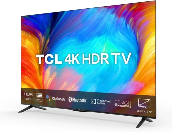 TCL 43P635 - Smart TV LED 43", 4K UHD, Google TV, Wifi, USB - Image 2