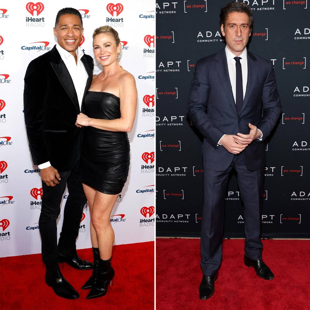 TJ Holmes e Amy Robach defendem David Muir e dizem que ele não merece o ódio