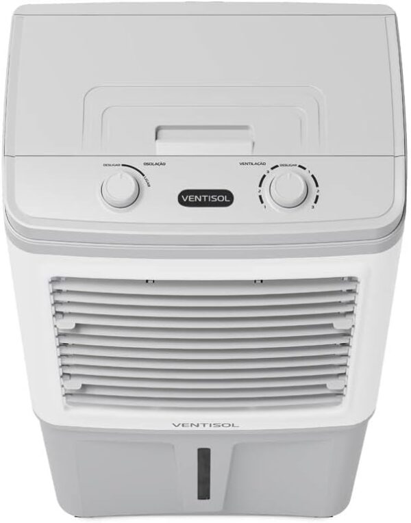 VENTISOL Climatizador CLIN60 PRO-01 BR/CZ 60 l 150W 127V NAC, Modelo: 14204, Cor: cinza - Image 2