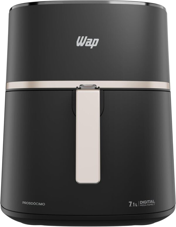 WAP Fritadeira Elétrica Air Fryer MEGA FAMILY DIGITAL 7,1 Litros, Revestimento Antiaderente, 16A 1700W 220V - Image 2