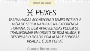 PEIXES | 5 DE JANEIRO