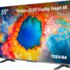 Smart TV QLED 55" 4K Toshiba 55C450NS Google TV 3 HDMI 2 USB Wi-Fi - TB035M - Image 3