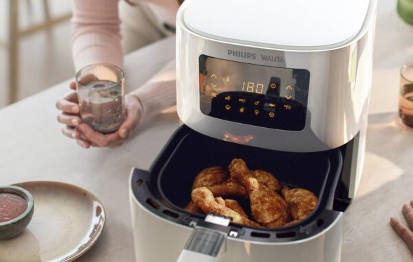 Fritadeira Airfryer Digital Philips Walita Série 3000 4,1 Litros 1400W Branco RI9252/01-127V - Image 5