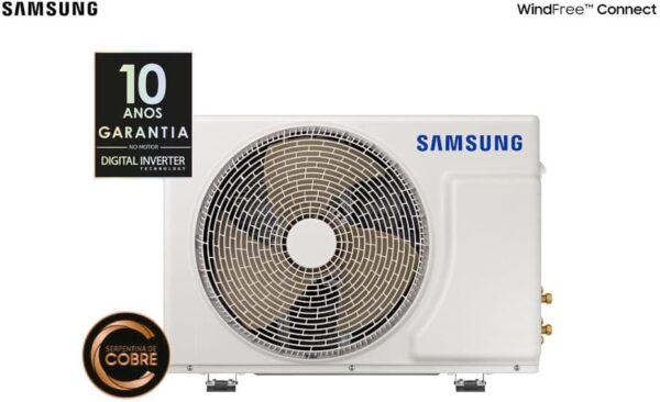 Ar Condicionado Split Inverter Samsung Windfree Connect 12000 Btus Quente/frio 220v ar12bseaawkxaz - Image 3