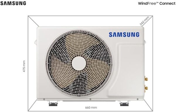 Ar Condicionado Split Inverter Samsung Windfree Connect 12000 Btus Quente/frio 220v ar12bseaawkxaz - Image 6