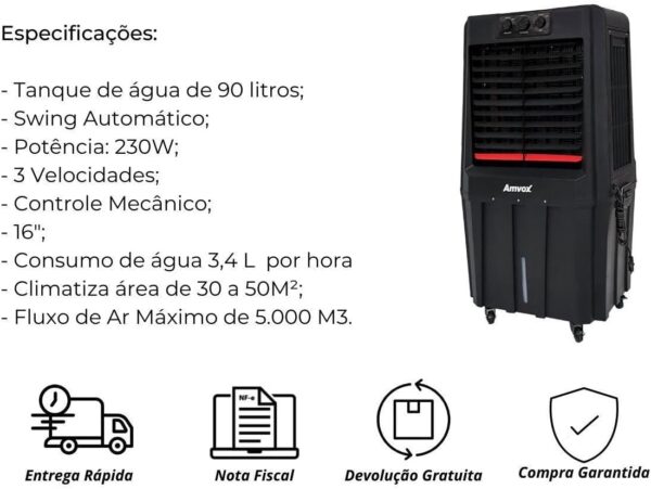 Climatizador Amvox ACL 9022 110V - Image 8