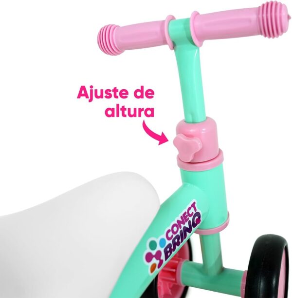 BICICLETA DE EQUILÍBRIO INFANTIL CARRINHO 4 RODAS PASSEIO MEGA COMPRAS - Image 3