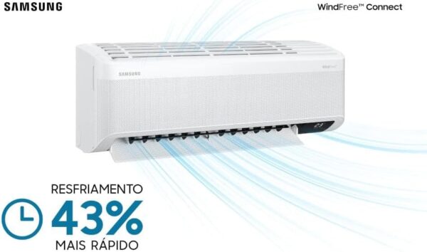 Ar Condicionado Split Inverter Samsung Windfree Connect 12000 Btus Quente/frio 220v ar12bseaawkxaz - Image 2