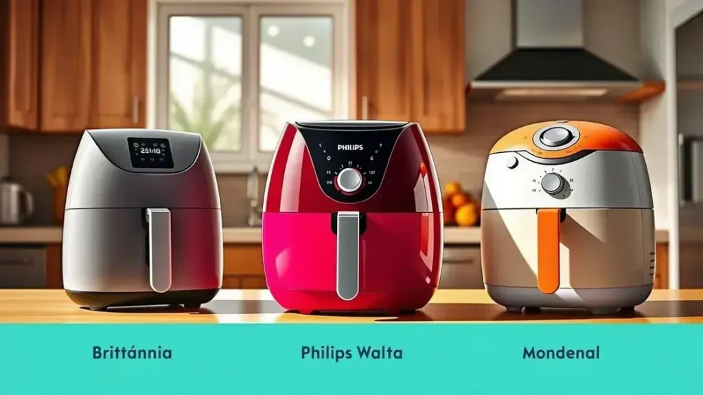 As 3 Melhores Fritadeiras Air Fryer em 2025: Britânia, Philips Walita e Mondial