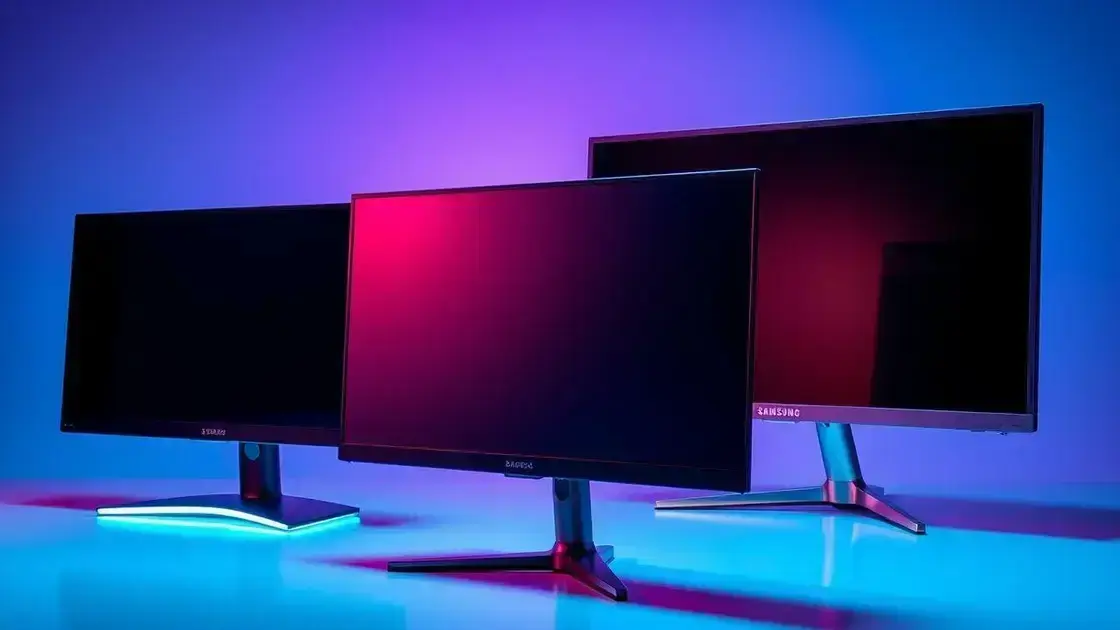 Os 3 Melhores Monitores Gamer para Comprar em 2025: 3Green, Soyo e Samsung