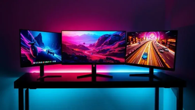 Os 3 Melhores Monitores Gamers de 2025: AOC e Samsung