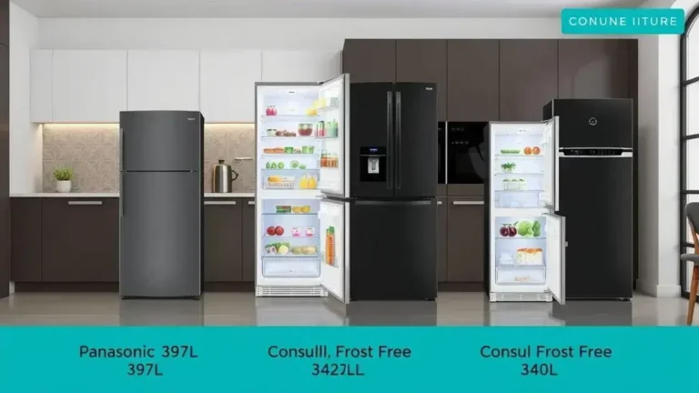 Os 3 Melhores Refrigeradores de 2025: Panasonic e Consul