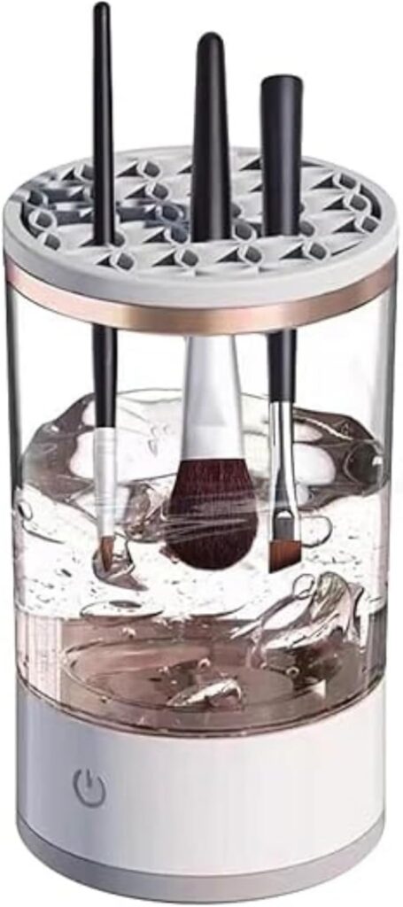Máquina de limpeza de pincéis de maquiagem – Limpador automático de pincéis de cosméticos, limpador e secador de pincéis de maquiagem elétrico - LIMPADOR DE PINCEL - MJ BRANDS 8 610d76FhcbL. AC SL1500