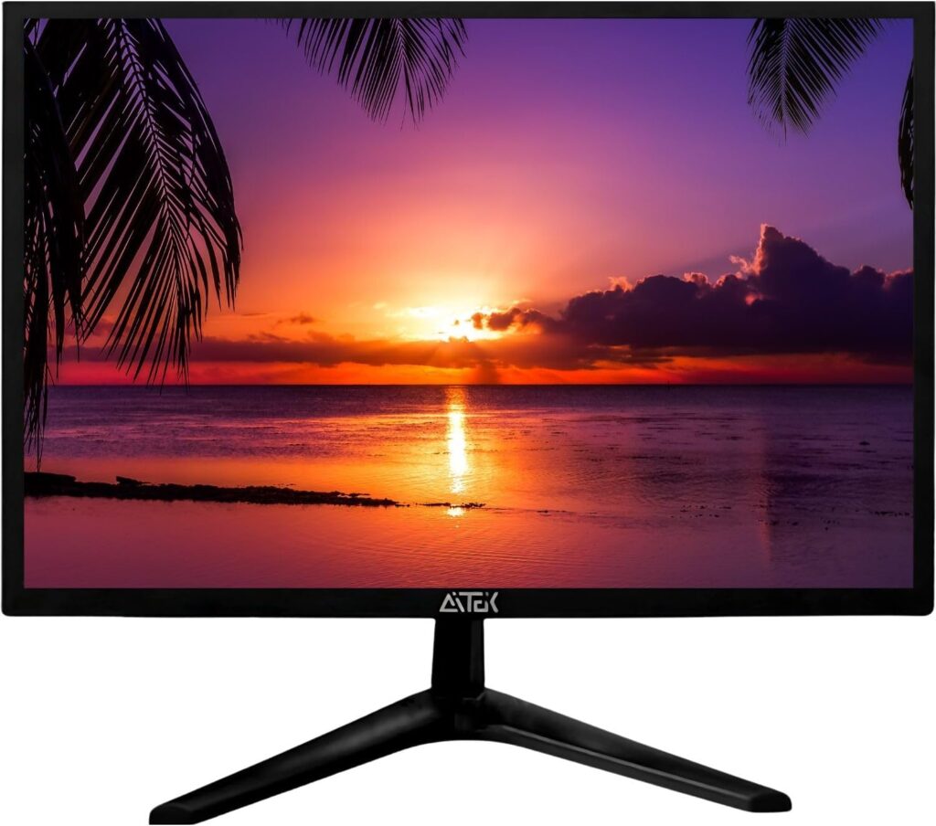 Monitor LED 19" 1920x1080p 60Hz 5ms 16:10 Estrutura Ergonômica e Recursos de Economia de Energia Alta Definição da Tela Ângulo de Visão170° Entrada HDMI VGA 1 712GSJM13mL. AC SL1500